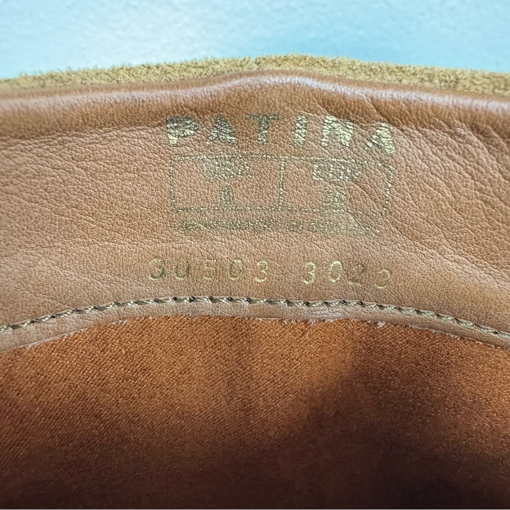 PORTLAND LEATHER Patina Oslito Suede Boots in Sand Orig $265 - Picture 10 of 12